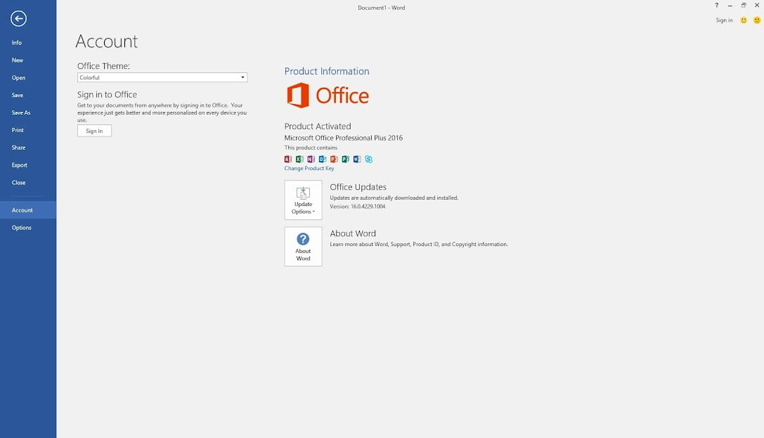 Download Office 2016 pro plus bản chính thức + bản quyền